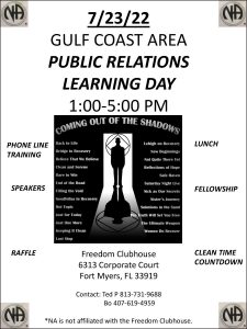 Gulf Coast PR Learning Day @ Freedom Clubhouse